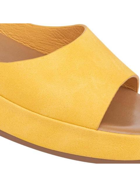 SANDALIA CONFORT AMARILLO VI LINE