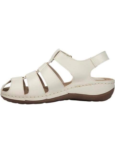 SANDALIA CONFORT BEIGE/HUESO SHOSH