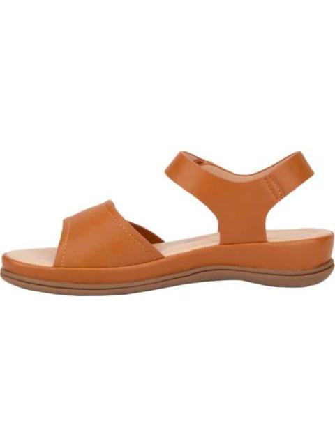 SANDALIA CONFORT COGNAC SHOSH