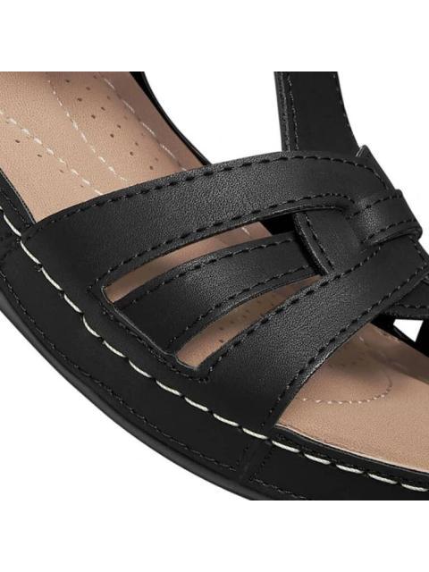 SANDALIA CONFORT NEGRO SHOSH