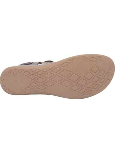 SANDALIA CONFORT CON BRILLOS PEWTER VI LINE
