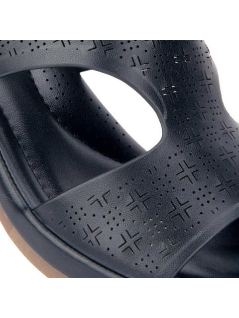 SANDALIA CONFORT NEGRO SHOSH