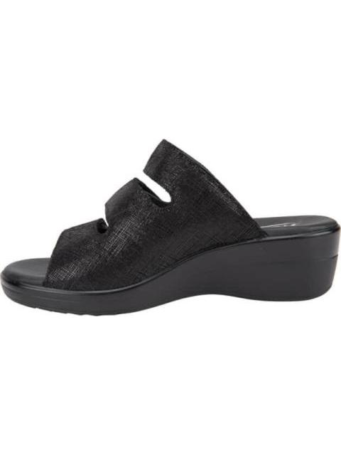 SANDALIA VELCROS NEGRO FLEXI