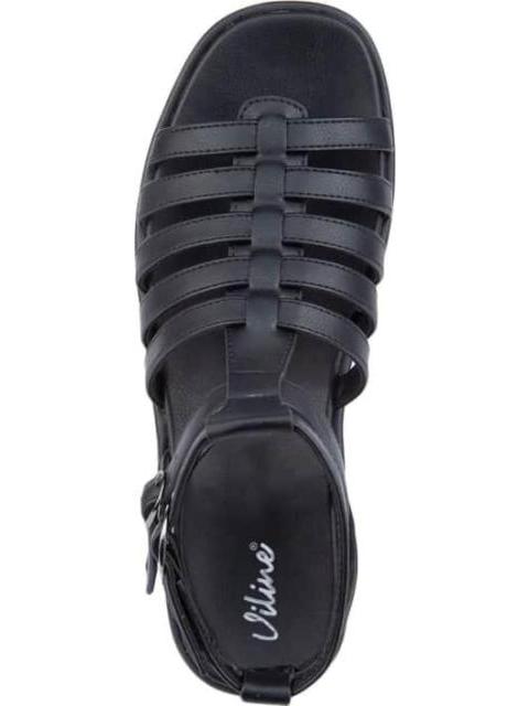 SANDALIA PLANA ROMANA NEGRO VI LINE