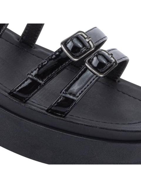 SANDALIA PLANA NEGRO VI LINE