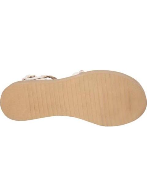 SANDALIA PLATAFORMA CON ESTOPEROLES BEIGE/HUESO VI LINE FASHION
