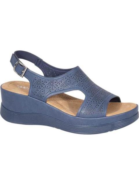 SANDALIA CONFORT AZUL MARINO SHOSH