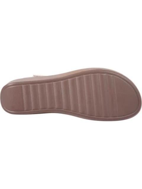 SANDALIA PERFORADA CON PLATAFORMA BLANCO SHOSH