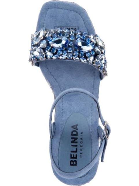 SANDALIA PLATAFORMA AZUL BELINDA PEREGRIN