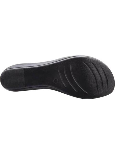 SANDALIA PLATAFORMA NEGRO VI LINE