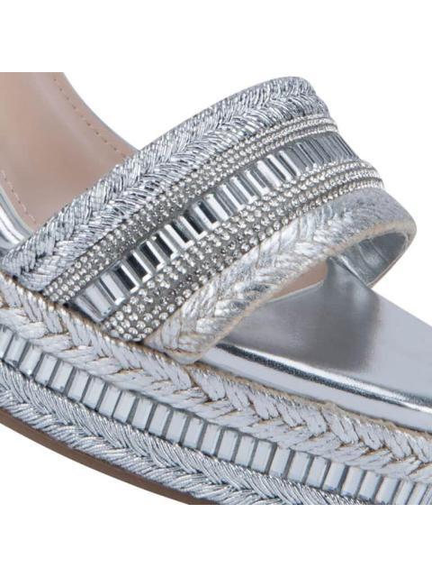 SANDALIA PLATAFORMA PLATA BELINDA PEREGRIN