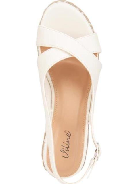 SANDALIA PLATAFORMA BLANCO VI LINE