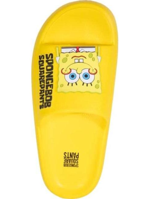 SANDALIA PLAYA MONOCOLOR AMARILLO BOB ESPONJA