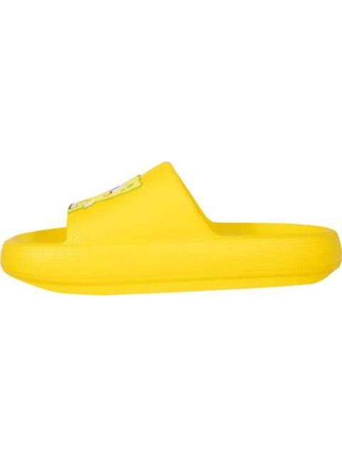 SANDALIA PLAYA MONOCOLOR AMARILLO BOB ESPONJA