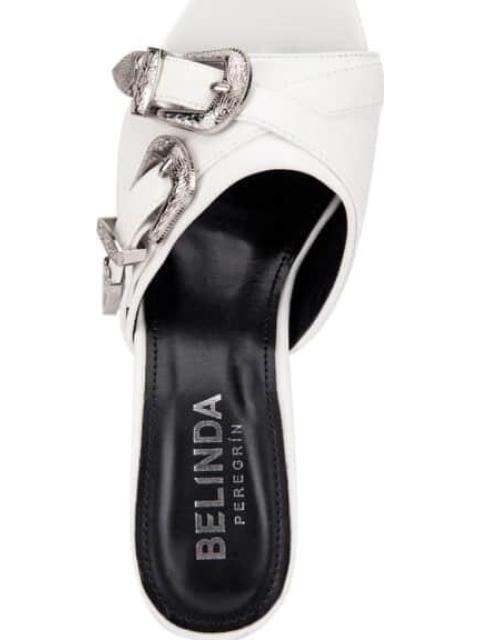SANDALIA SUECO BLANCO BELINDA PEREGRIN