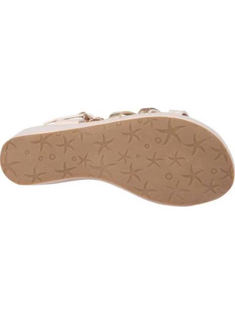 SANDALIA ROMANA CON PLATAFORMA BEIGE VIVIS SHOES KIDS