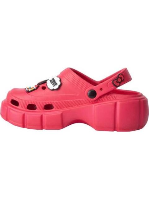 SANDALIA ZUECO ROJO HELLO KITTY