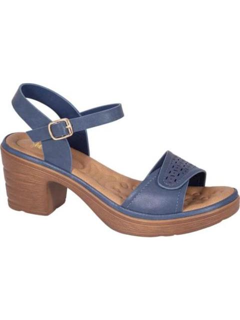 SANDALIA TACON CONFORT AZUL MARINO SHOSH