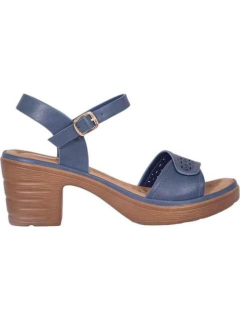 SANDALIA TACON CONFORT AZUL MARINO SHOSH