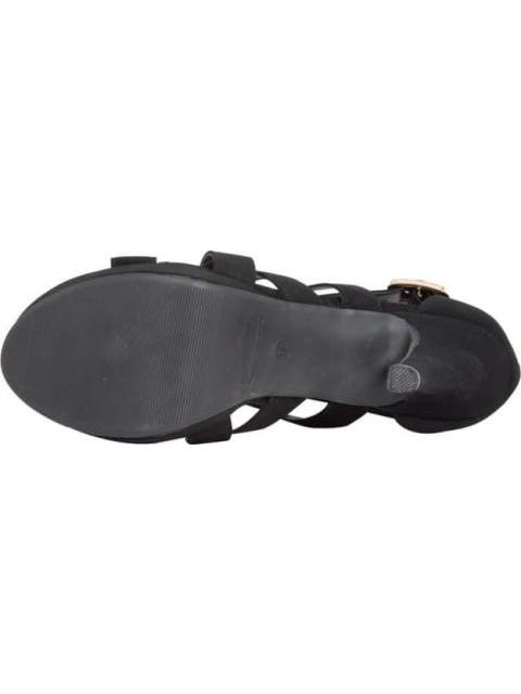 SANDALIA TACON DELGADO ABOTINADO NEGRO YAELI FASHION