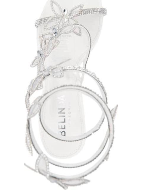 SANDALIA ESPIRAL MARIPOSAS BLANCO BELINDA PEREGRIN
