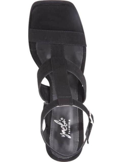 SANDALIA TACON PLATAFORMA BASICA NEGRO YAELI FASHION