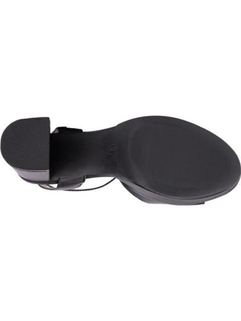SANDALIA TACON PLATAFORMA NEGRO YAELI