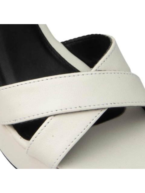 SANDALIA TACON PLATAFORMA BEIGE/HUESO SAO PAULO
