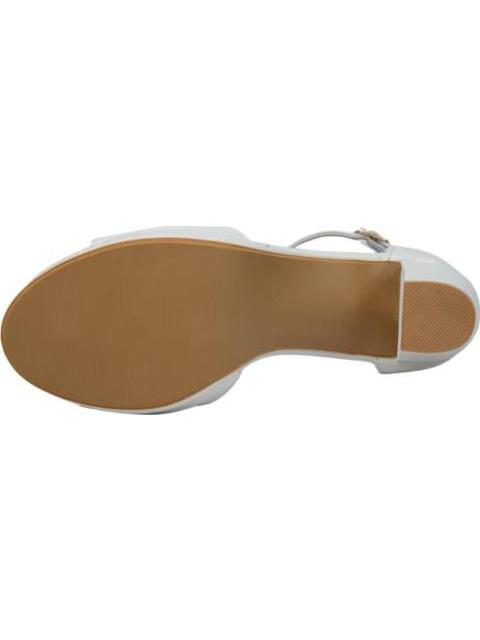SANDALIA TACON PLATAFORMA BLANCO YAELI