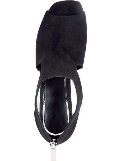 SANDALIA TACON PLATAFORMA BOTIN NEGRO YAELI FASHION