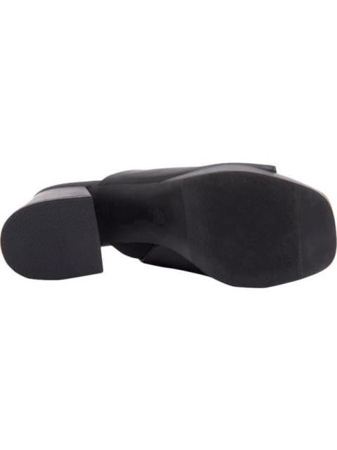 SANDALIA TACON PLATAFORMA NEGRO YAELI FASHION