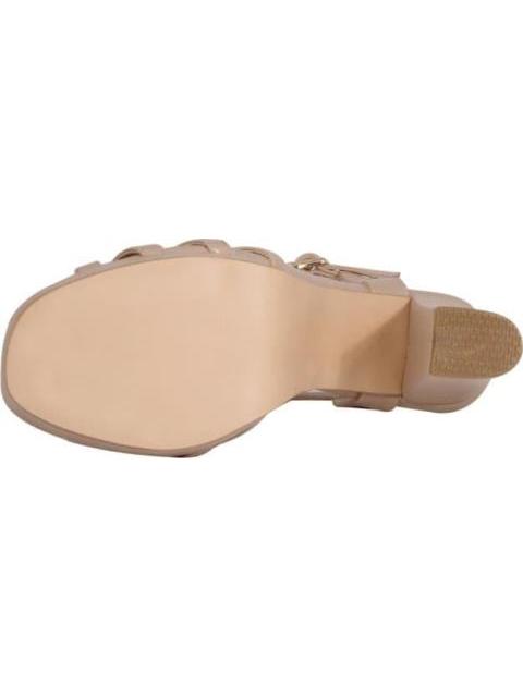 SANDALIA TACON PLATAFORMA TAUPE YAELI