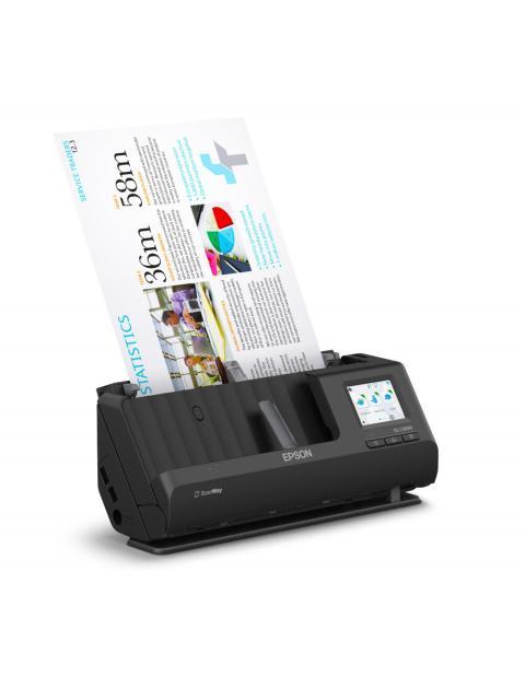 SCANNER EPSON WORKFORCE ES-C380W 600 X 600 DPI ESCANEADO DUPLEX USB WI-FI NEGRO
