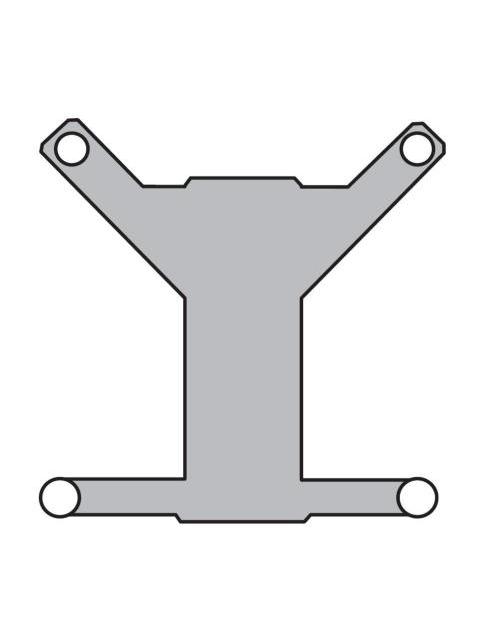 SCREENBEAM KIT DE MONTAJE SB960MOUNT PARA SCREENBEAM 960 NEGRO