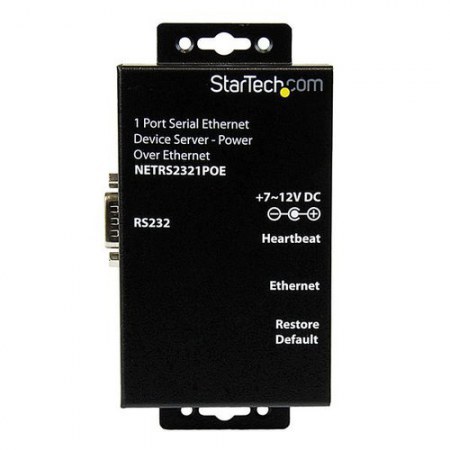 SERVIDOR DISPOSITIVOS SERIE 1PTO POWER OVER IP STARTECH NETRS2321POE