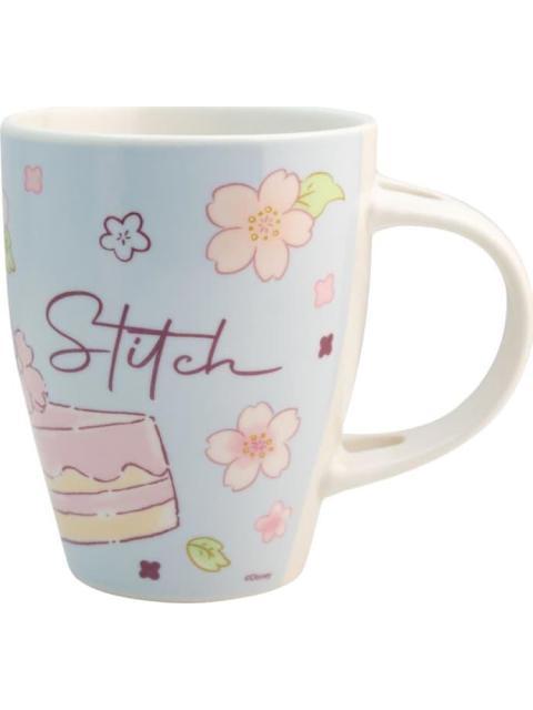 SET 2 TAZAS CON CUCHARA STITCH 310 ML MULTICOLOR DISNEY