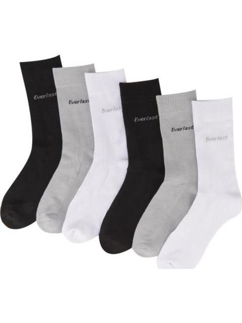 SET 6 PARES CALCETA LARGA EVERLAST MULTICOLOR EVERLAST