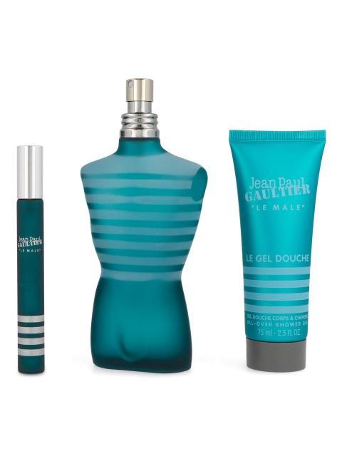SET JEAN PAUL GAULTIER LE MALE 3PZ 125ML EDT SPRAY