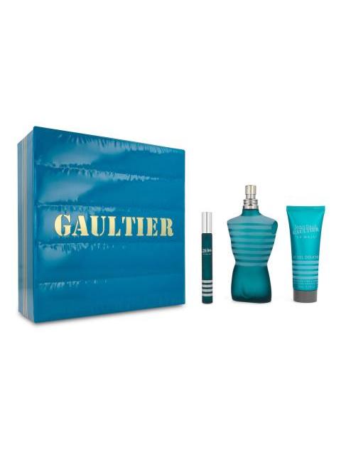 SET JEAN PAUL GAULTIER LE MALE 3PZ 125ML EDT SPRAY
