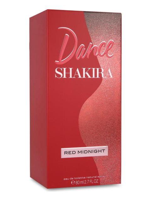 SHAKIRA DANCE RED MIDNIGHT 80ML EDT