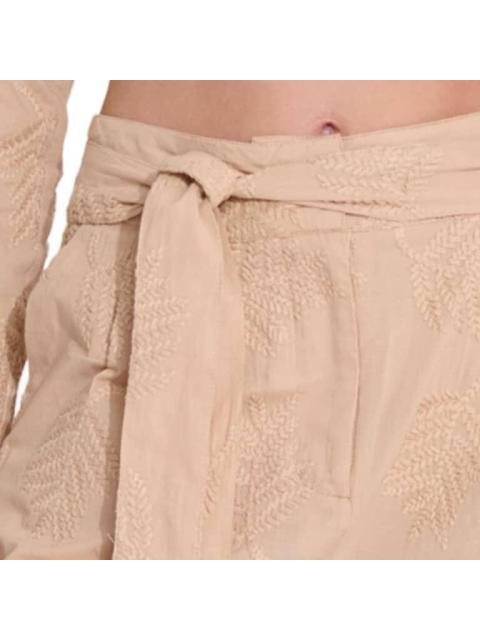 SHORT BORDADO CAMEL HOLLY LAND