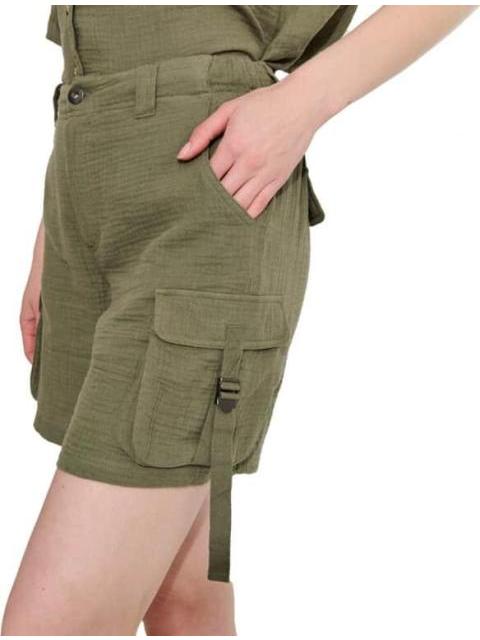 SHORT CARGO VERDE OLIVO HOLLY LAND