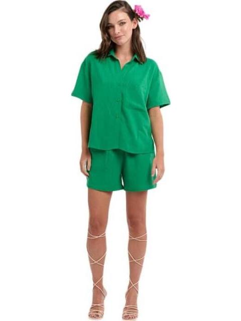 SHORT CASUAL VERDE HOLLY LAND