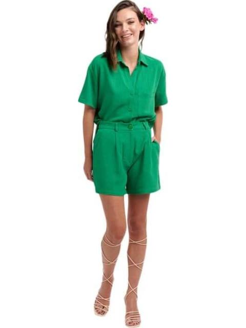 SHORT CASUAL VERDE HOLLY LAND