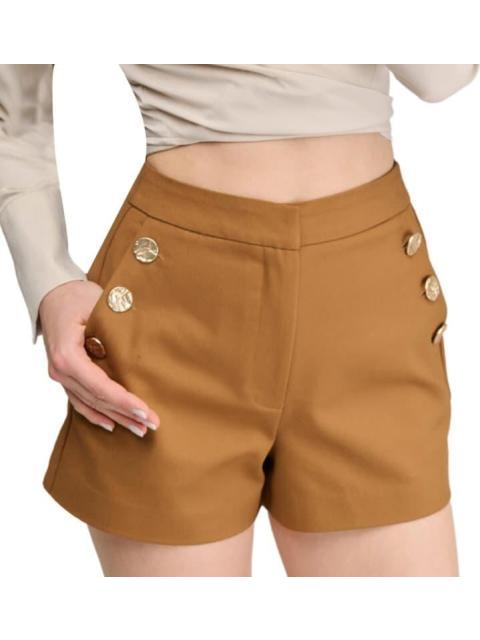 SHORT CINTURA ALTA ROJO LADRILLO HOLLY LAND