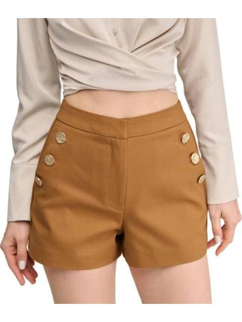 SHORT CINTURA ALTA ROJO LADRILLO HOLLY LAND