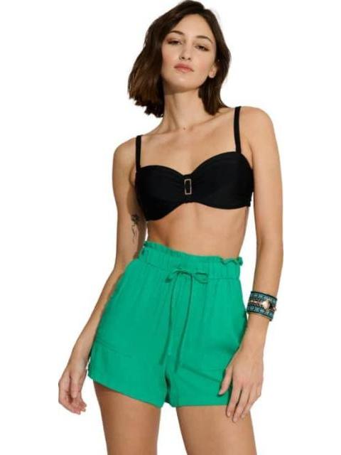 SHORT CINTURA ALTA VERDE INTENSO PRIMARK