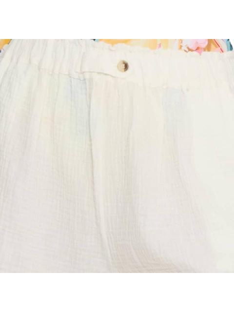 SHORT CINTURA REGULAR BLANCO HOLLY LAND