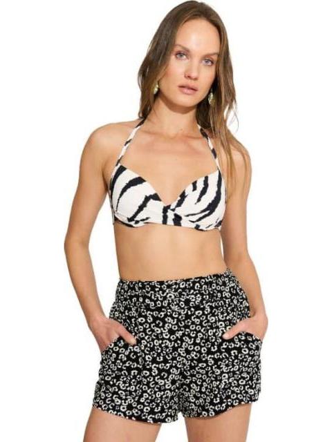 SHORT ESTAMPADO NEGRO PRIMARK