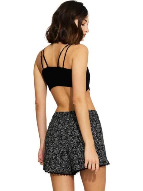 SHORT ESTAMPADO NEGRO PRIMARK
